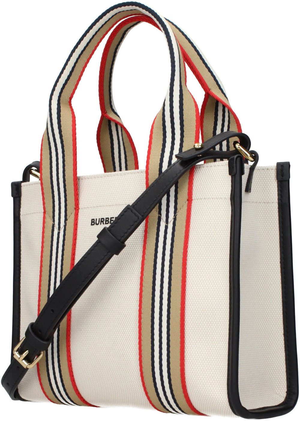 Burberry Beige Fabric Handbag