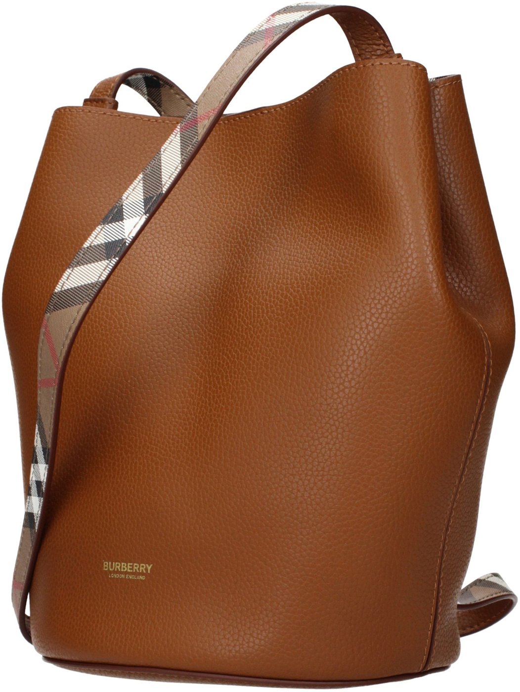 Burberry Brown Leather Crossbody Bag