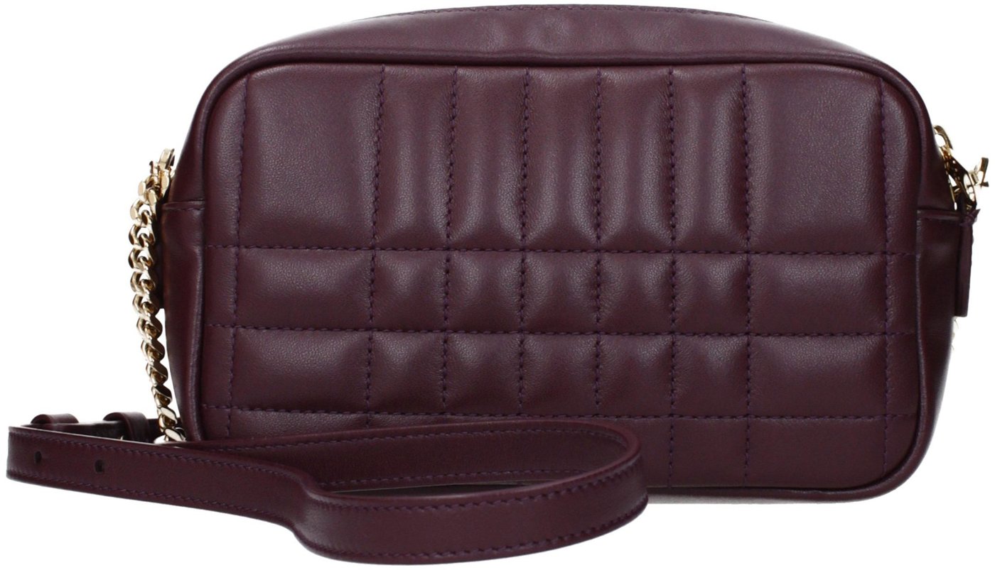 Burberry Red Leather Crossbody Bag