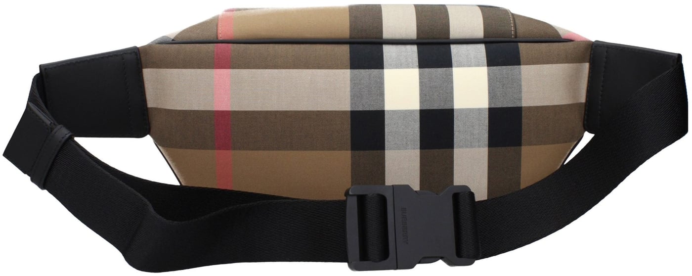 Burberry Beige Fabric Backpack