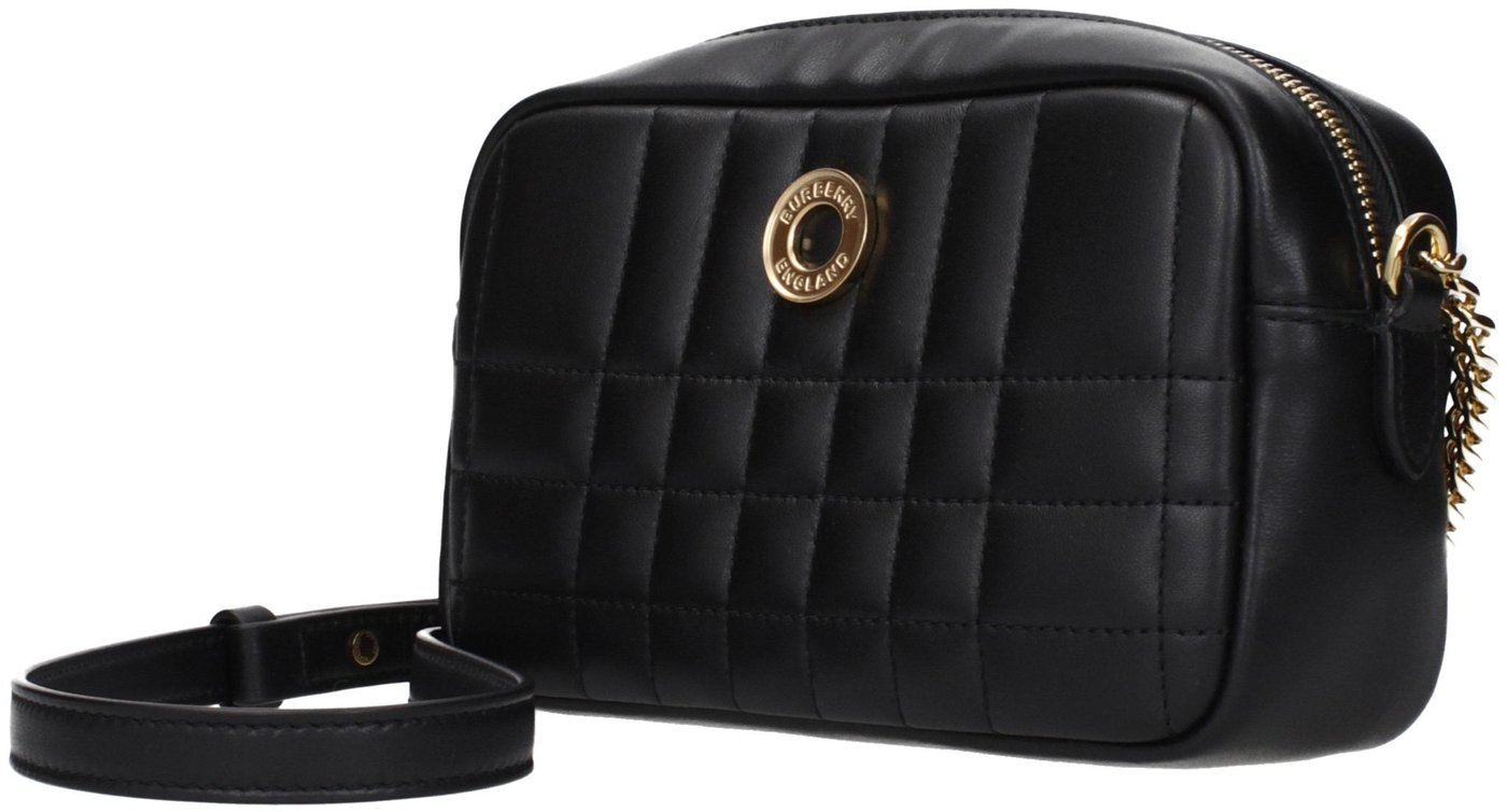 Burberry Black Leather Crossbody Bag