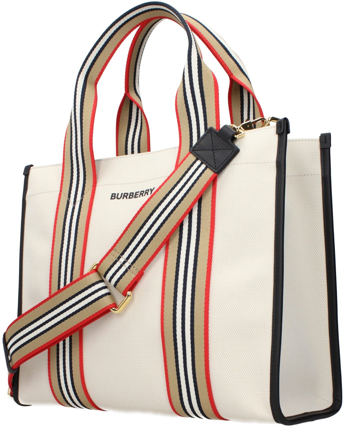 Burberry Beige Fabric Handbag