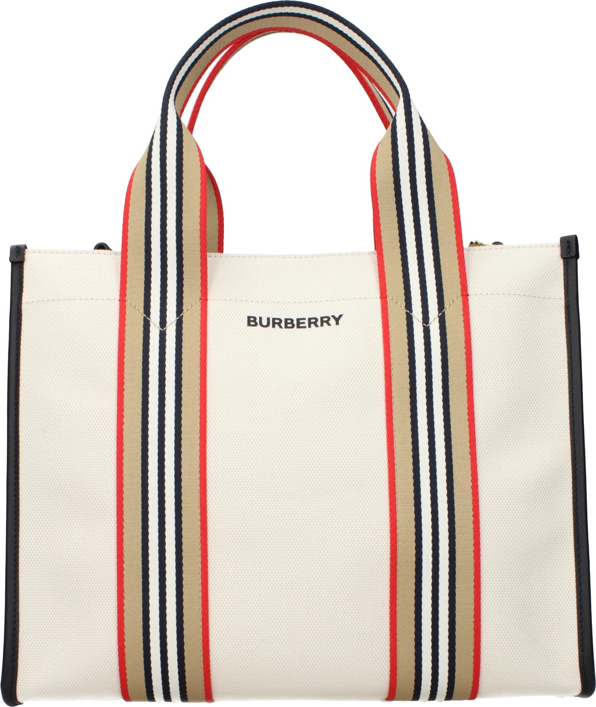 Burberry Beige Fabric Handbag