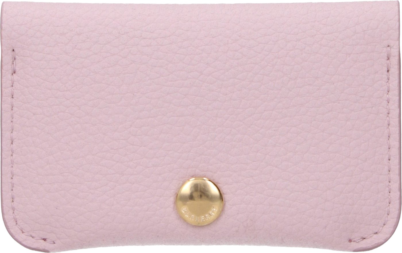 Burberry Pink Leather Cardholder