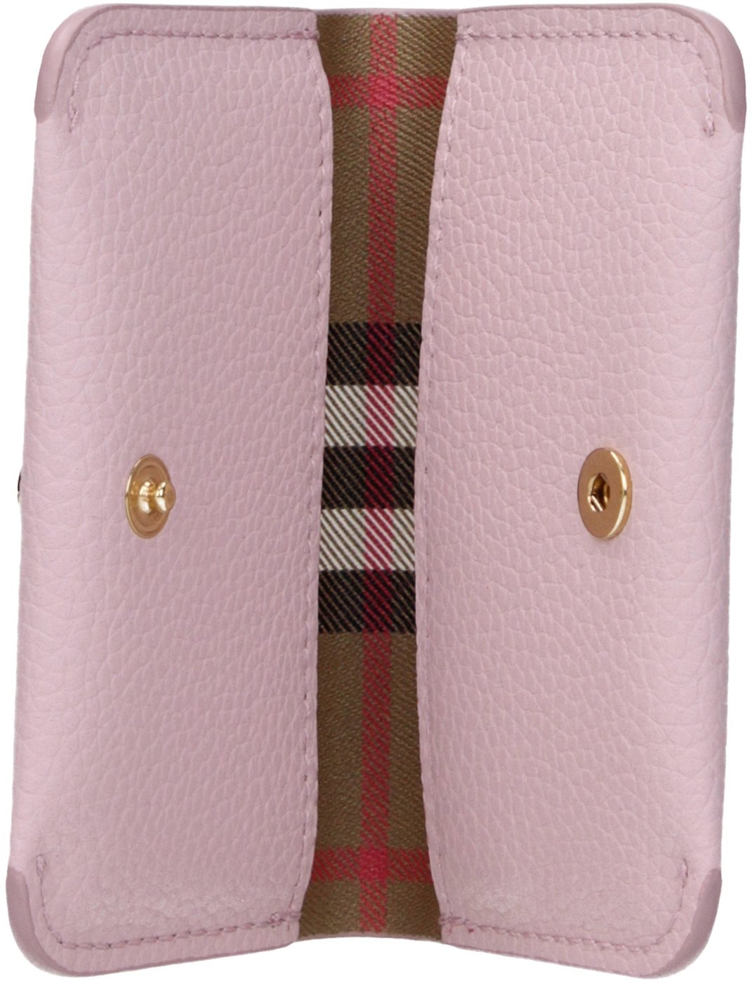 Burberry Pink Leather Cardholder
