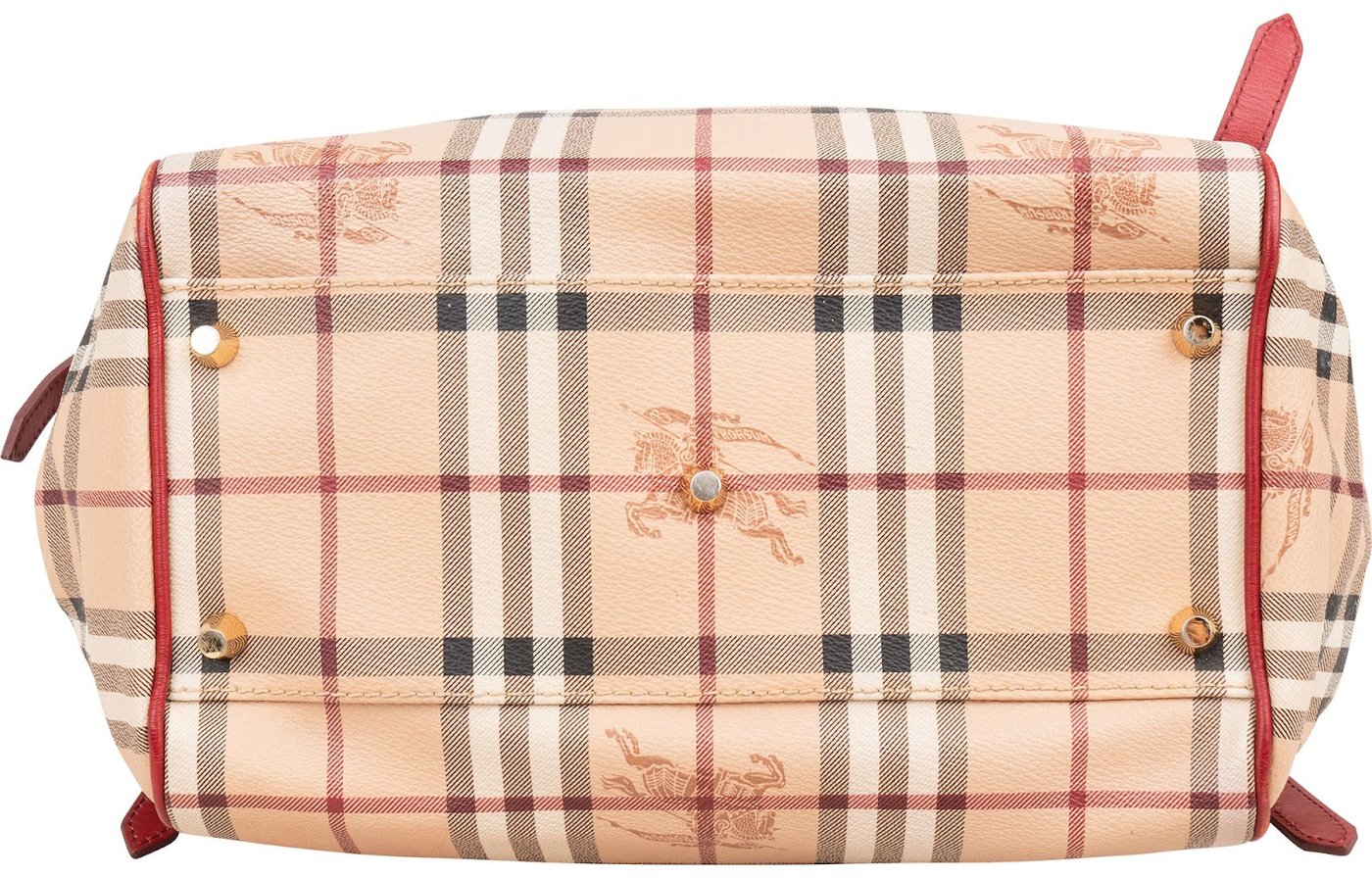 Burberry Nova-Check Monogram Canterbury Shoulder Bag