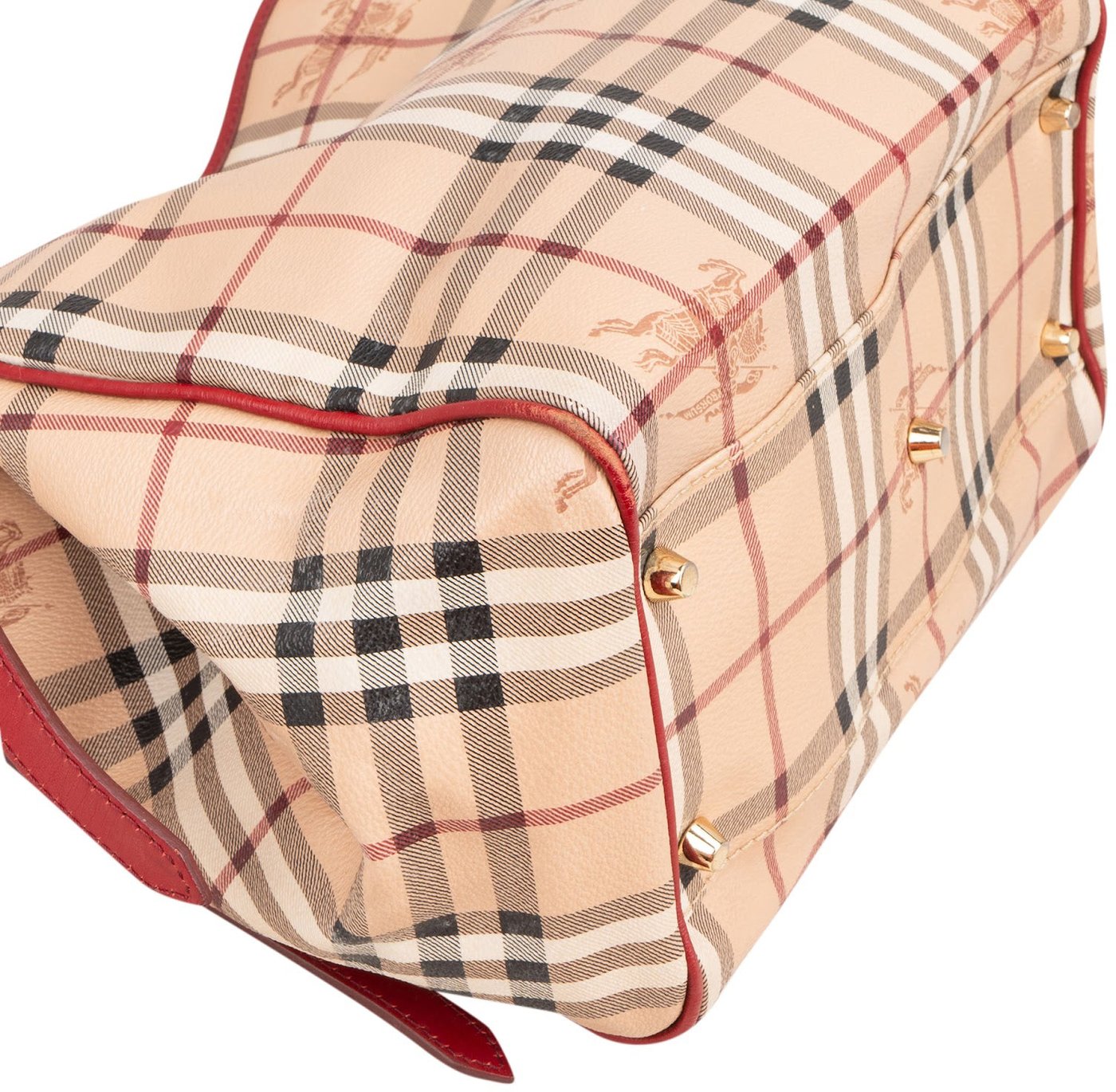 Burberry Nova-Check Monogram Canterbury Shoulder Bag