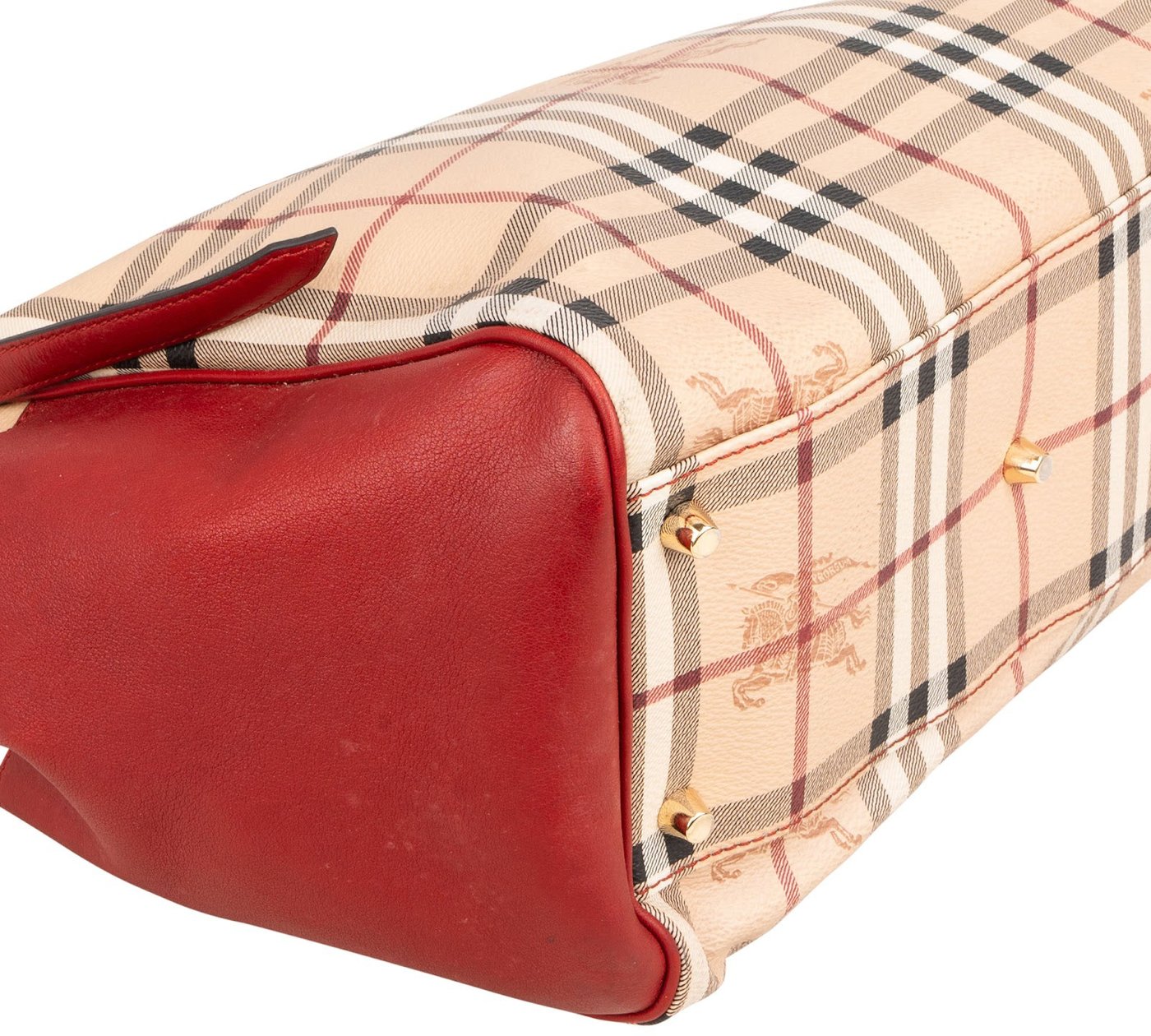 Burberry Smoked Check Canterbury Hobo Shoulder Bag