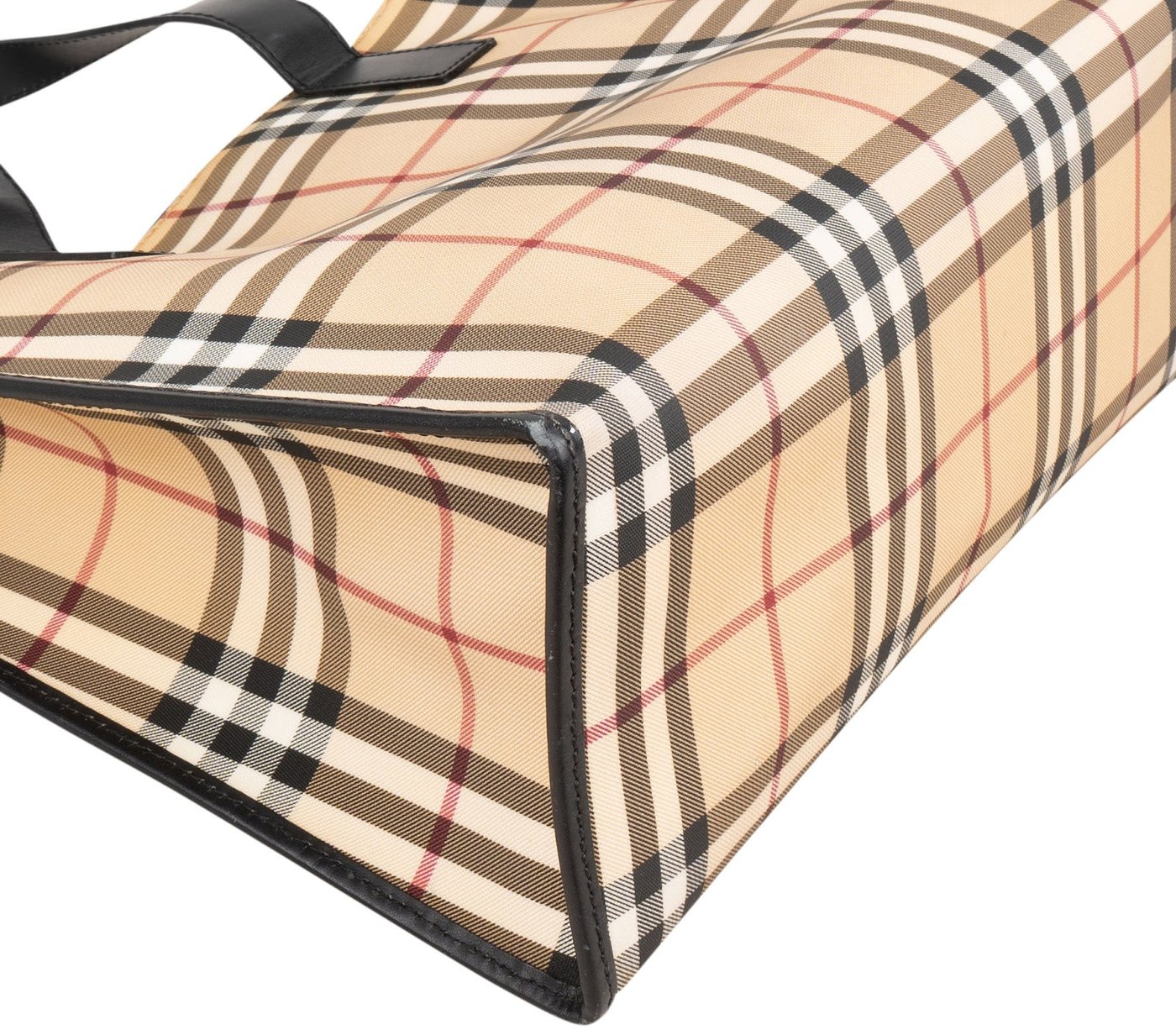 Burberry Nova-Check Monogram Shoulder Bag
