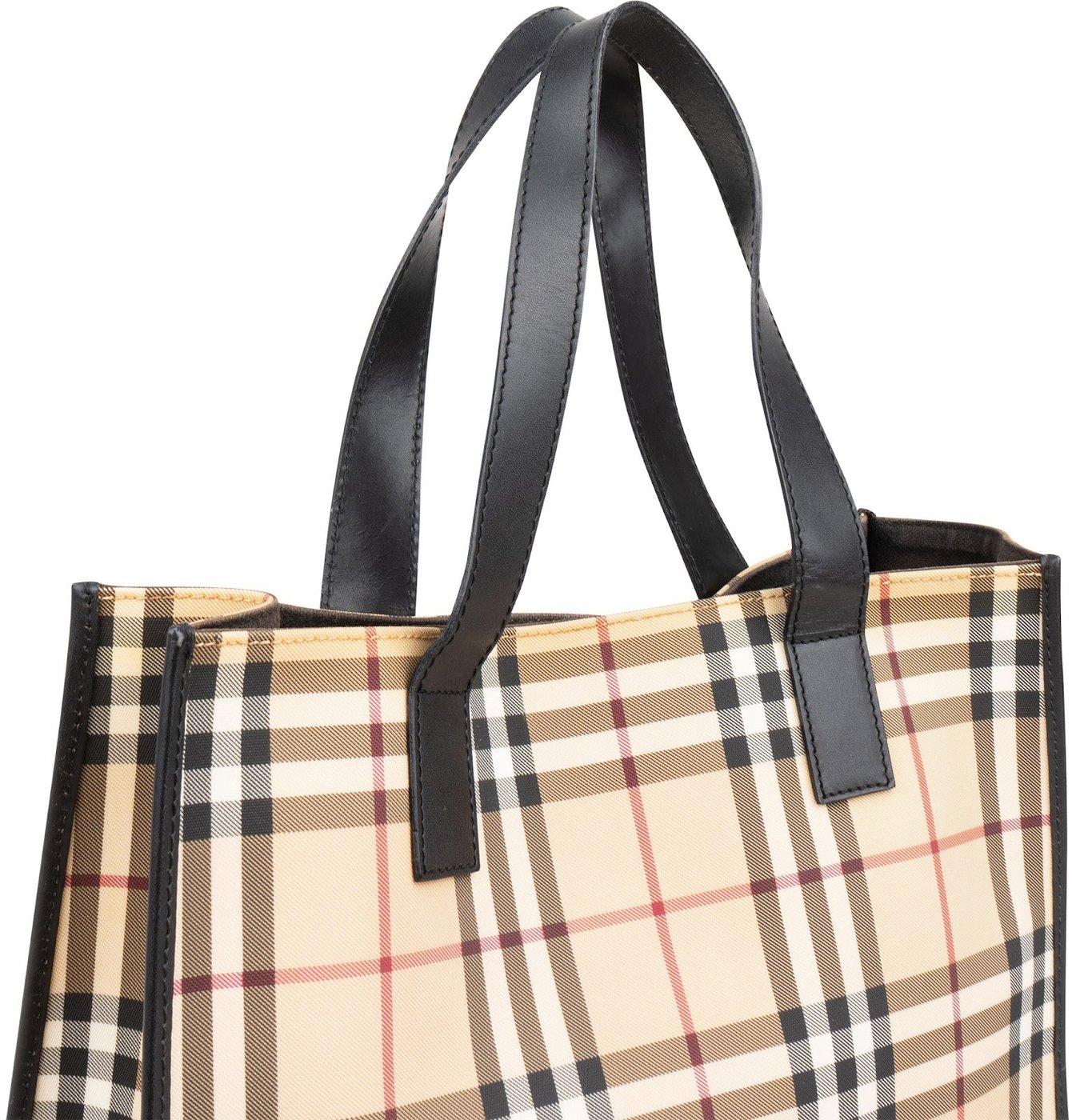 Burberry Nova-Check Monogram Shoulder Bag