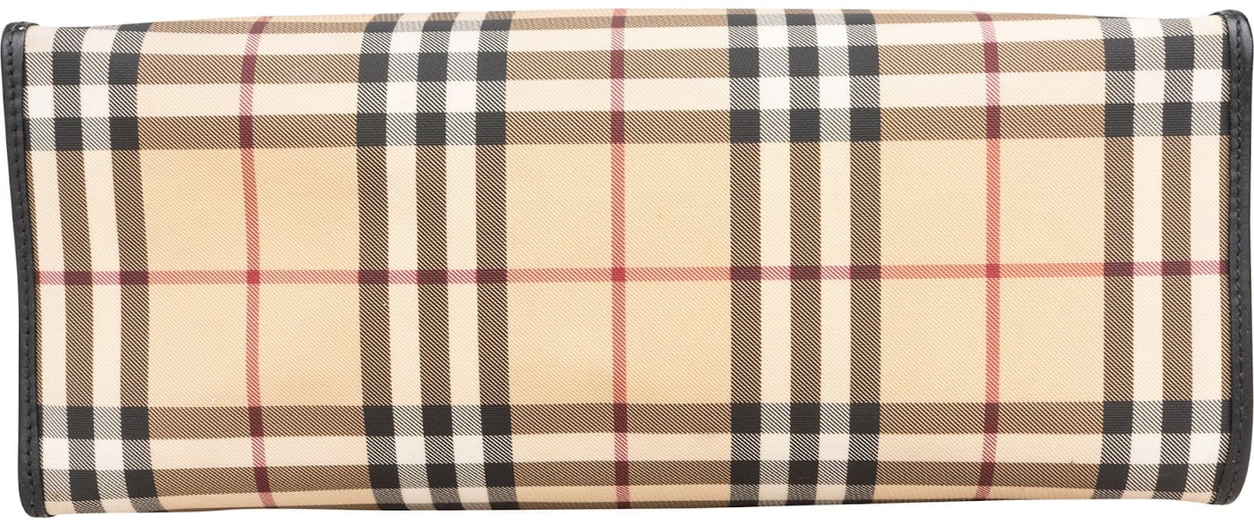 Burberry Nova-Check Monogram Shoulder Bag