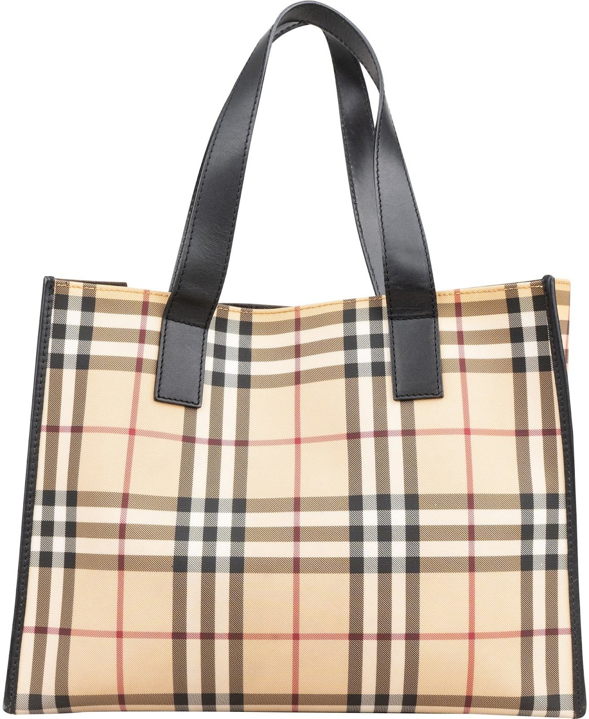 Burberry Nova-Check Monogram Shoulder Bag
