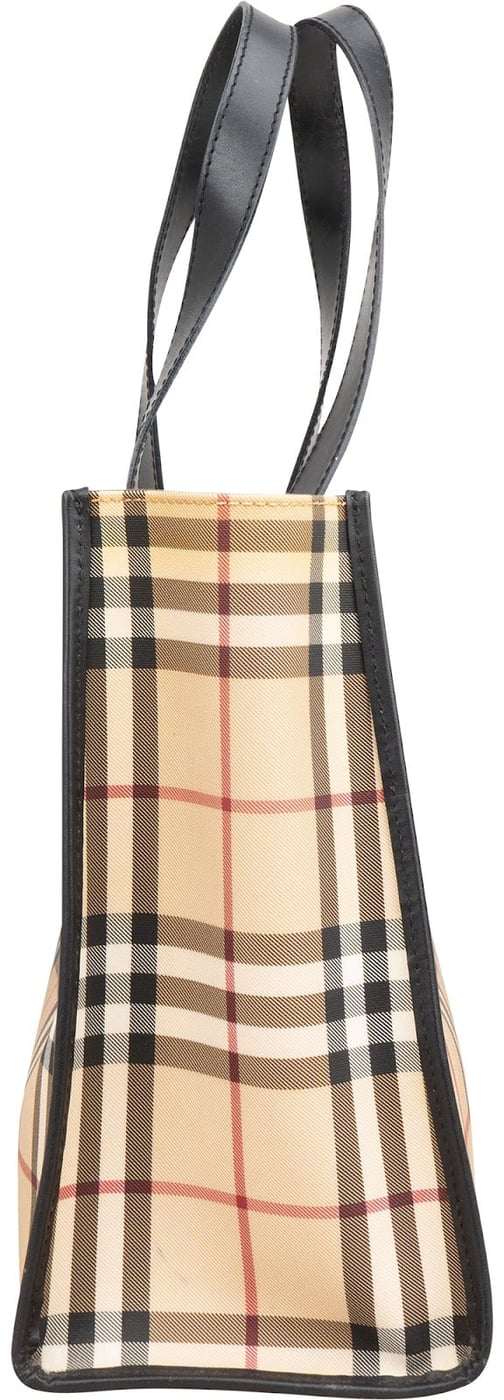 Burberry Nova-Check Monogram Shoulder Bag