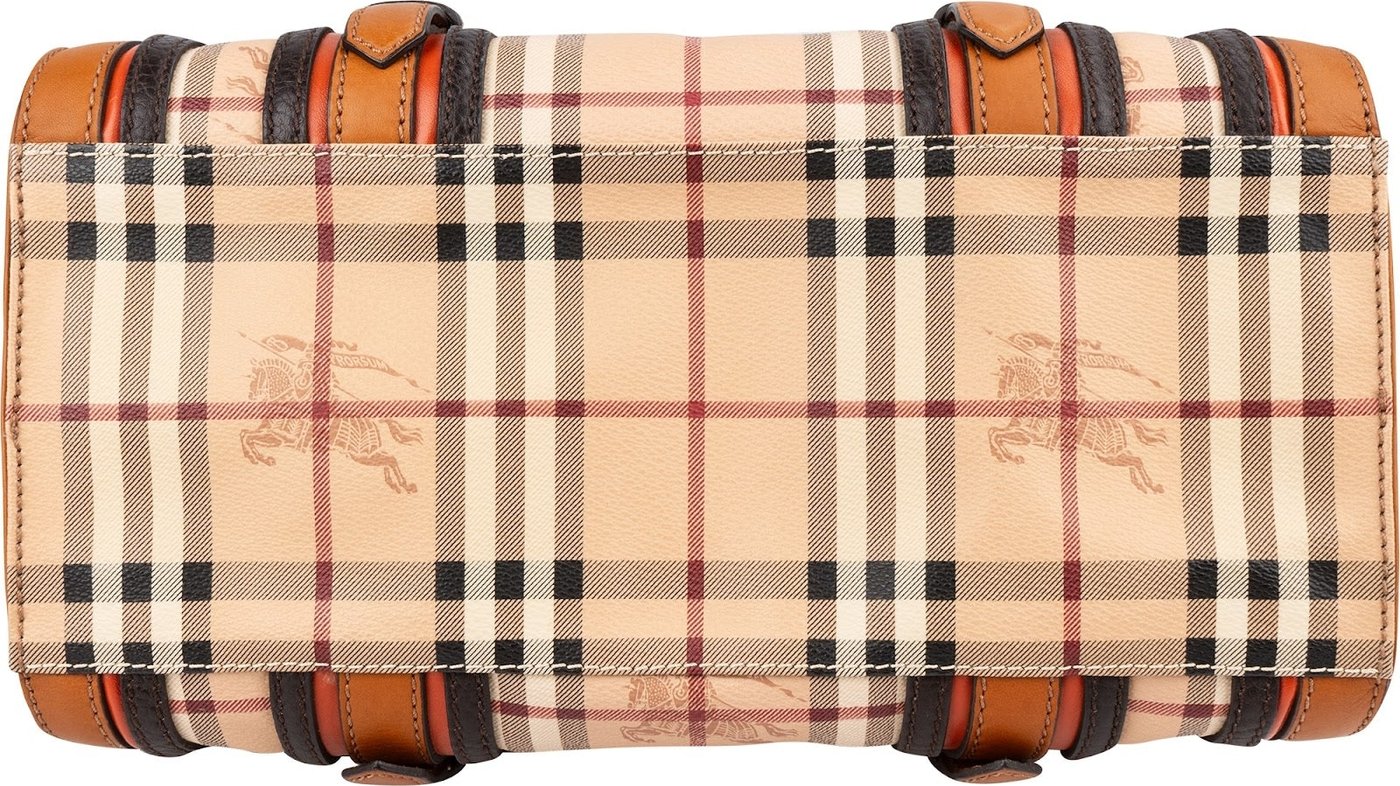 Burberry Nova-Checl Small Alchester Bowling Handbag