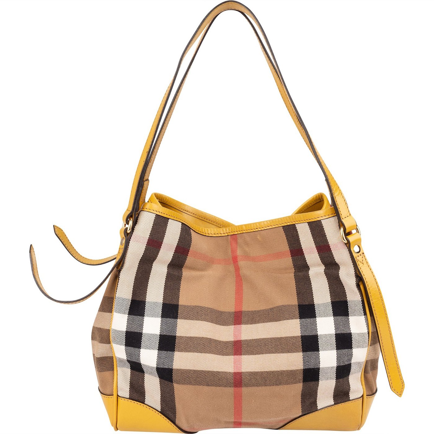 Burberry Nova-Check Monogram Haymarket Hobo Shoulder Bag