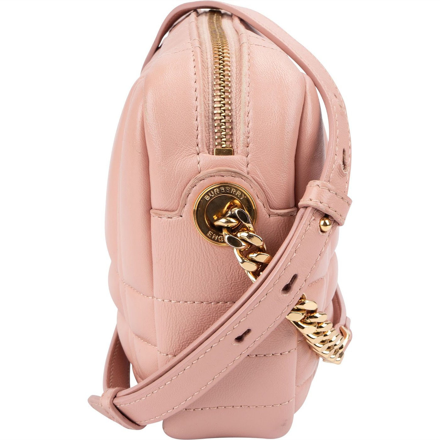 Burberry Quilted Lambskin Small Lola Camera Crossbody Bag