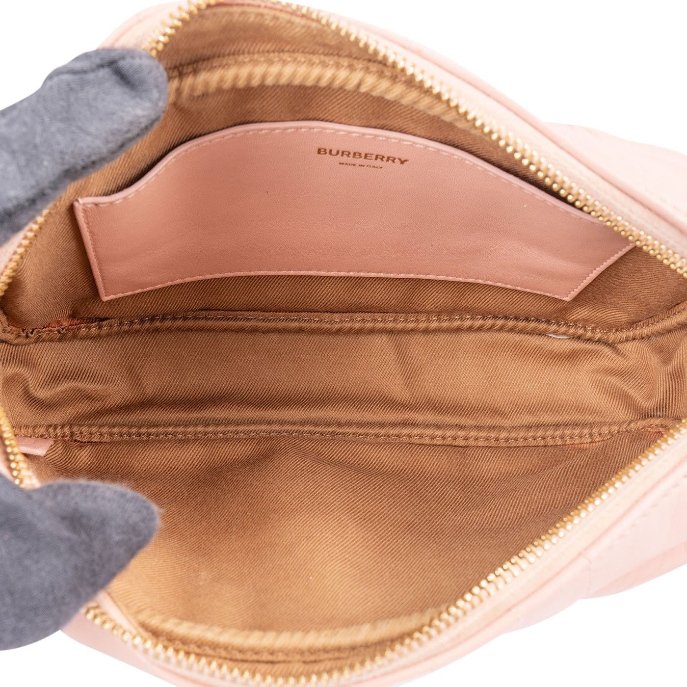 Burberry Quilted Lambskin Small Lola Camera Crossbody Bag