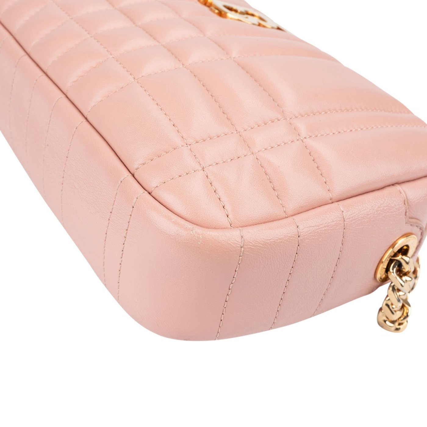 Burberry Quilted Lambskin Small Lola Camera Crossbody Bag