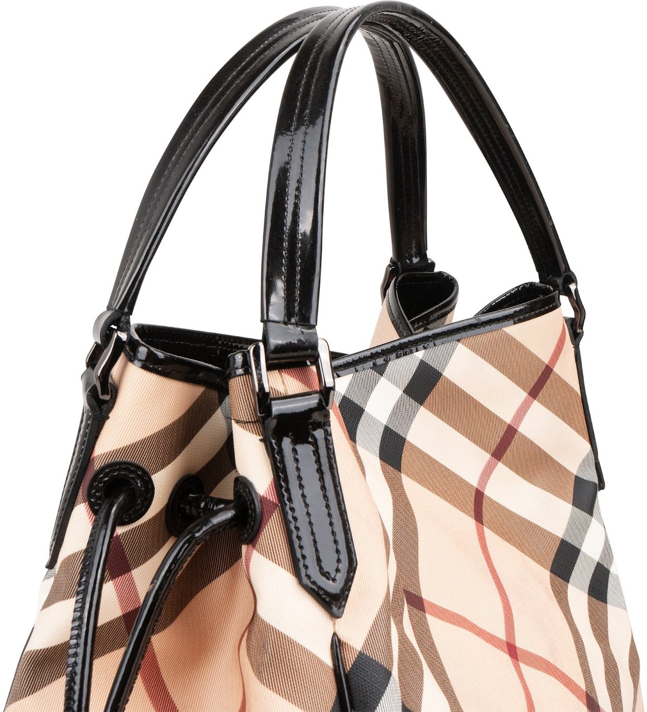 Burberry Monogram Nova Check Supernova Handbag