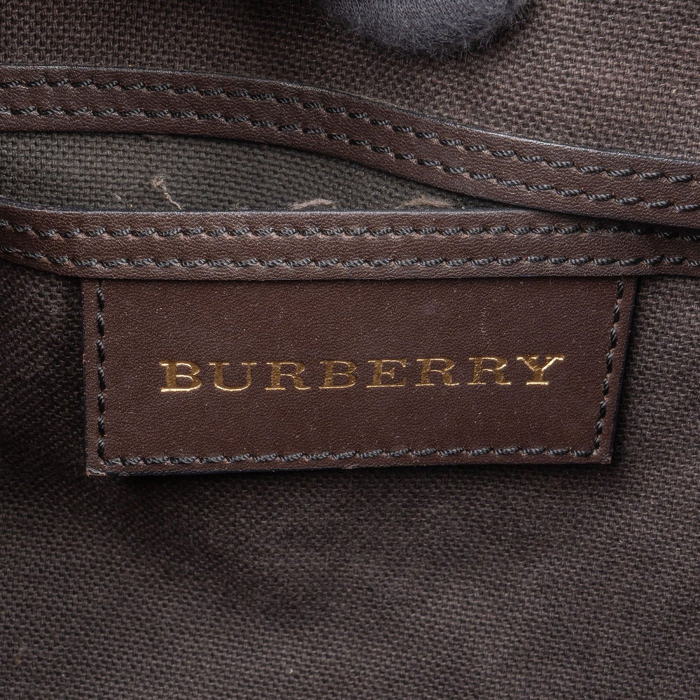 Burberry Haymarket Check Boston Handbag