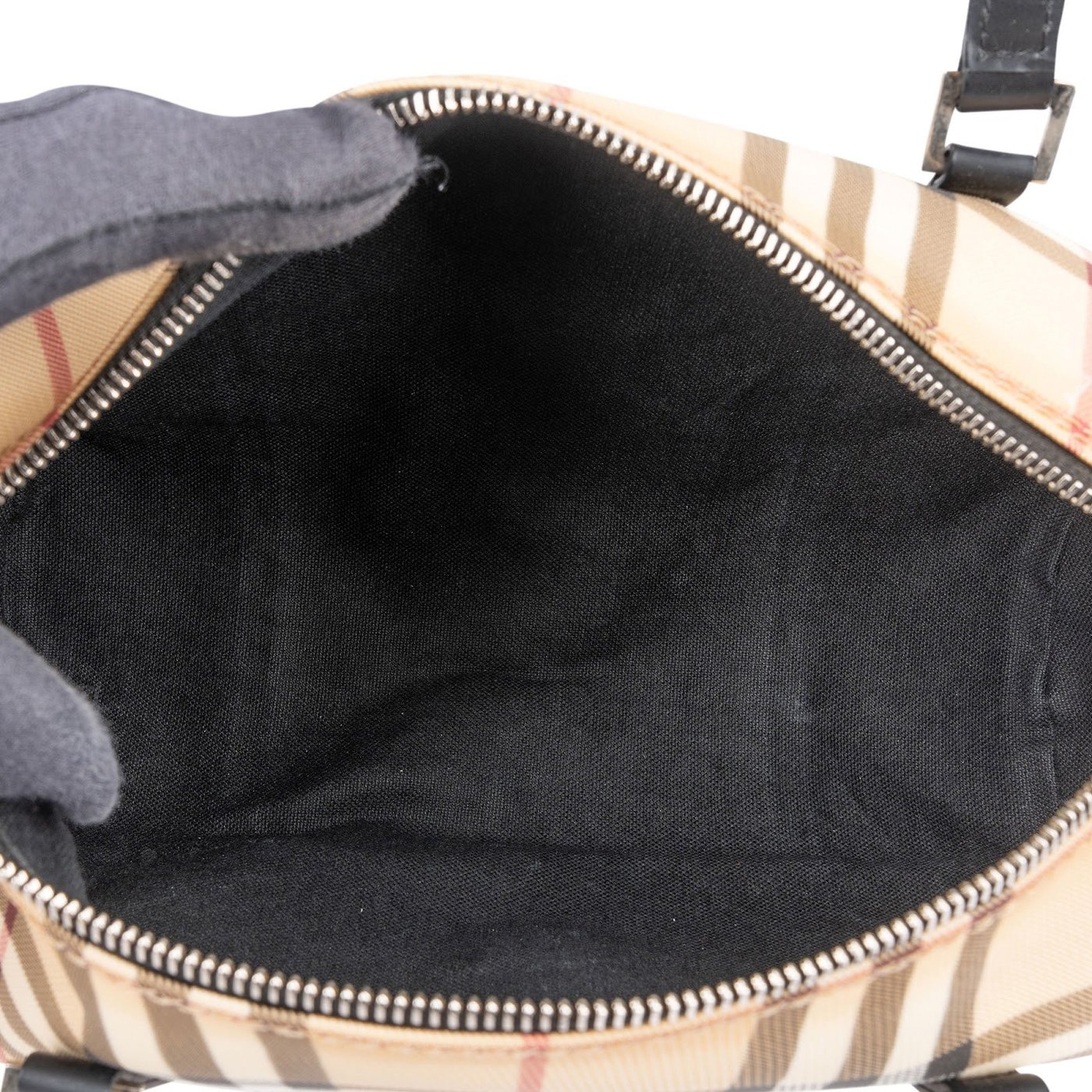 Burberry Nova-Check Monogram Nova Check Barrel Handbag