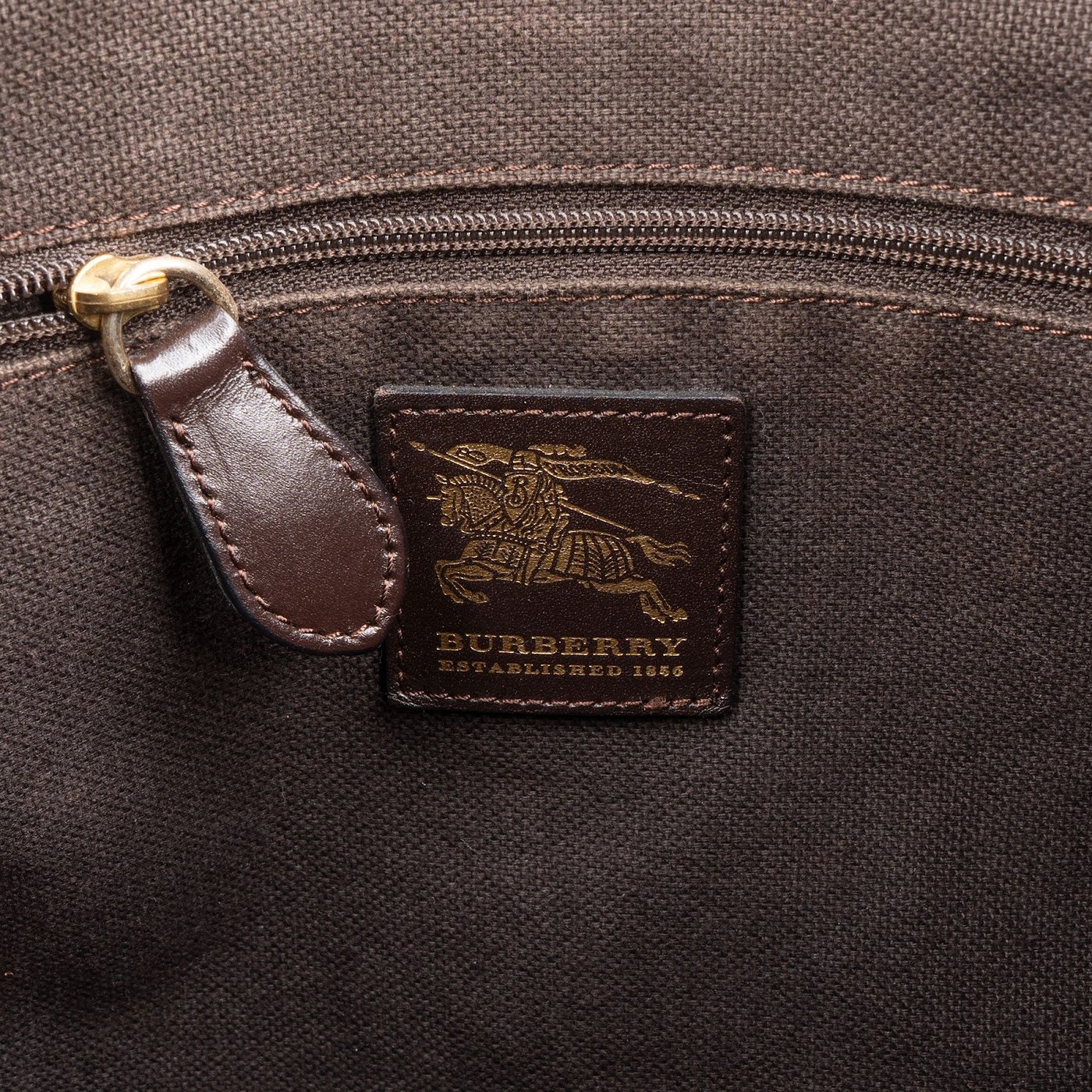 Burberry Haymarket Check Coated Canvas Bridle Hobo Shoulder Bag