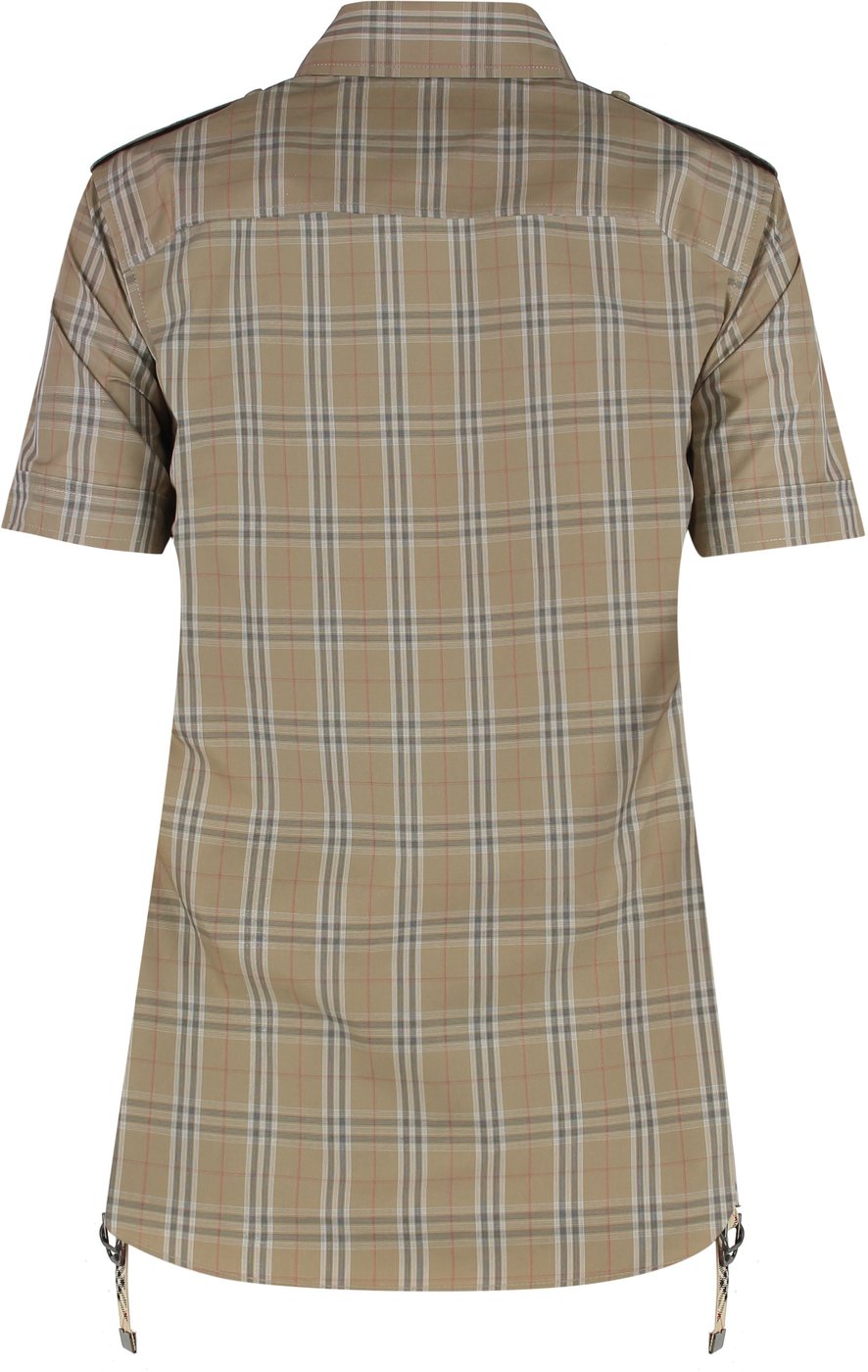 Checked cotton shirt