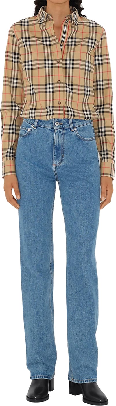 Lapwing Sr Check Pattern Button-Up Shirt