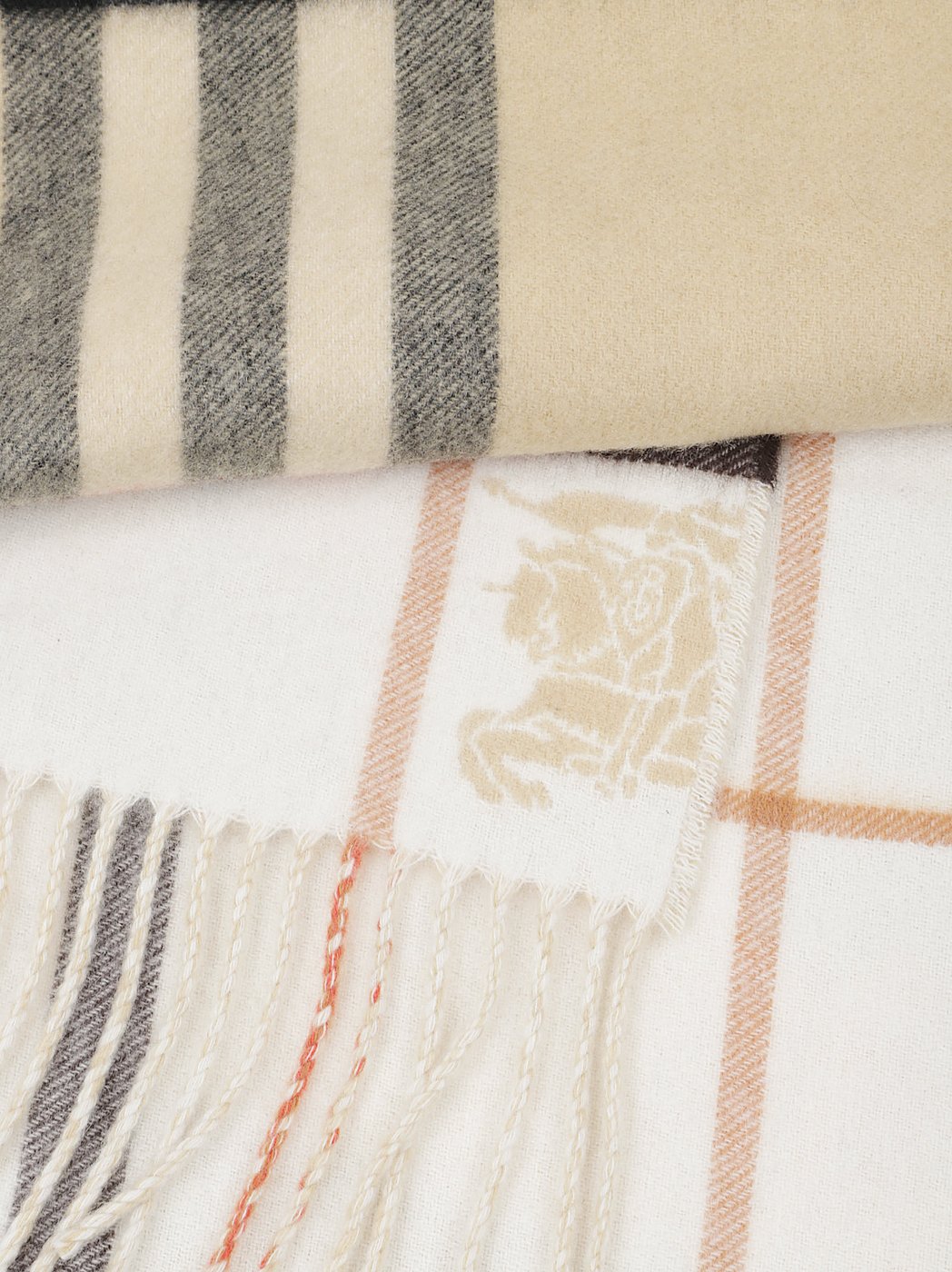 Multicolor Cashmere Double-Face Scarf