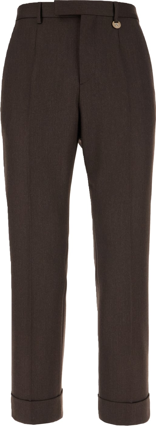 Burberry Charcoal wool pants