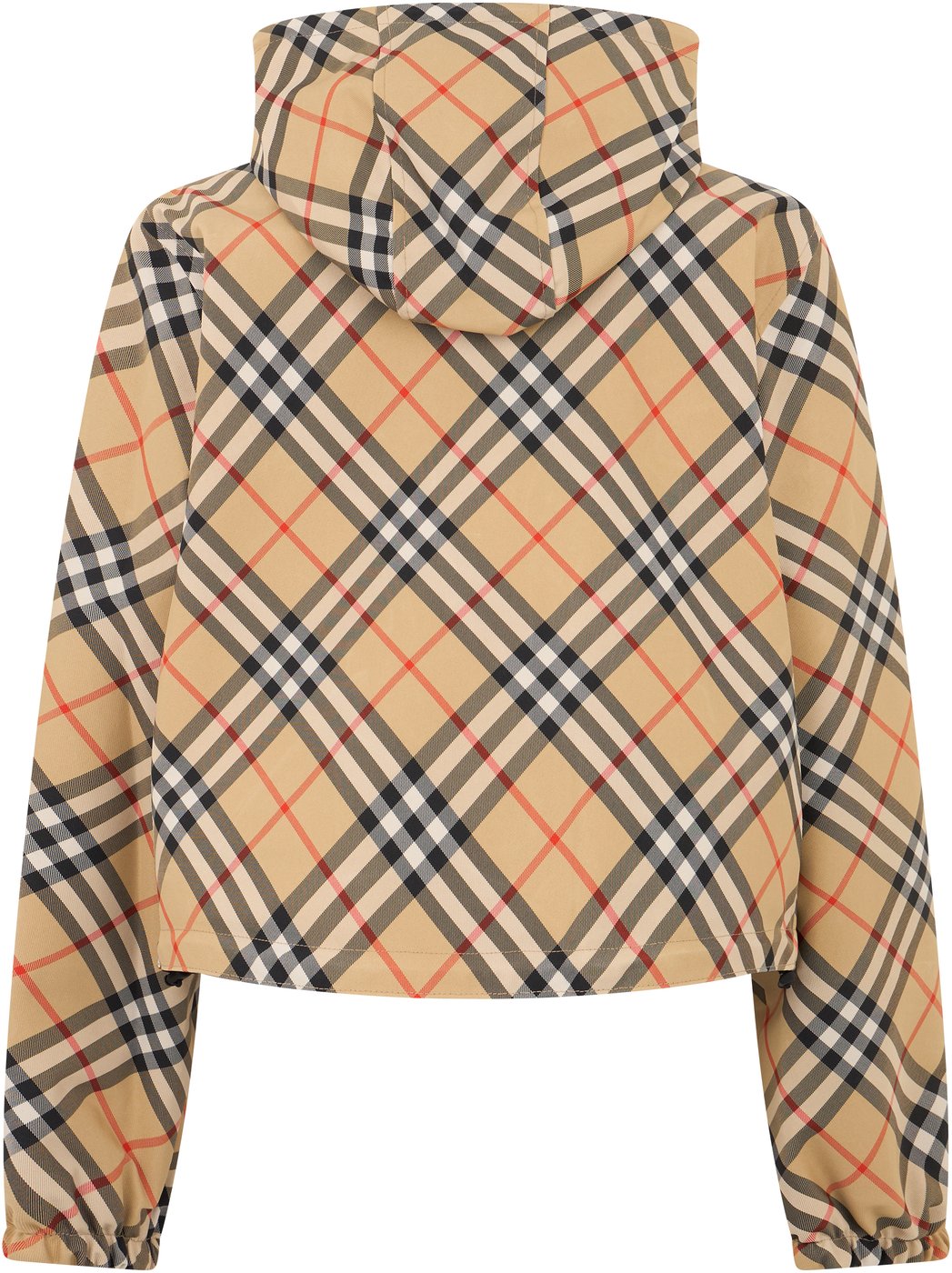 Hooded Jacket in Plaid