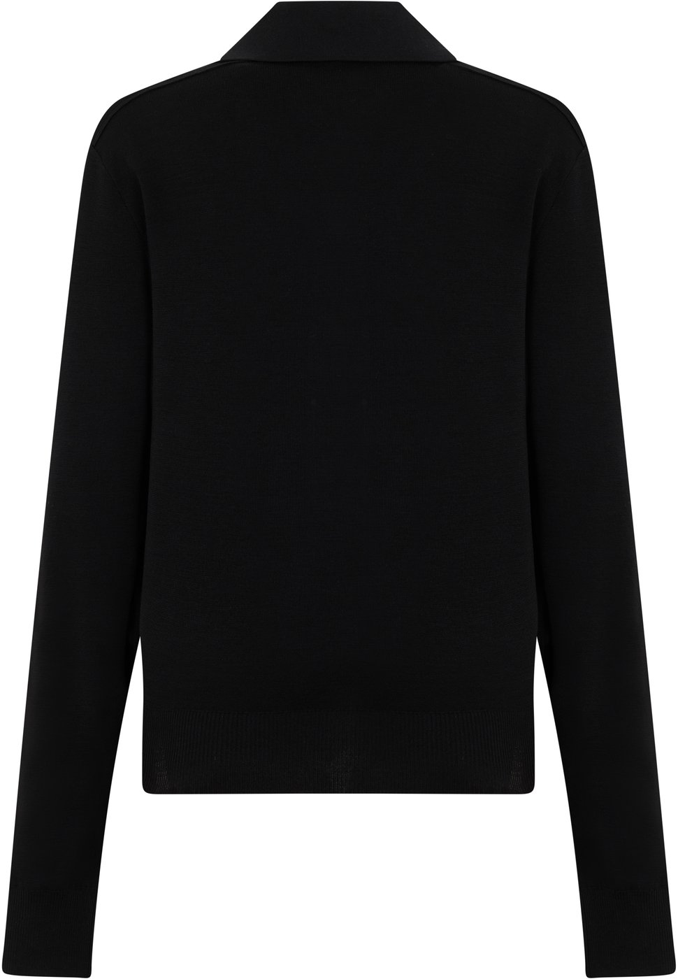 Long sleeve polo with buttons