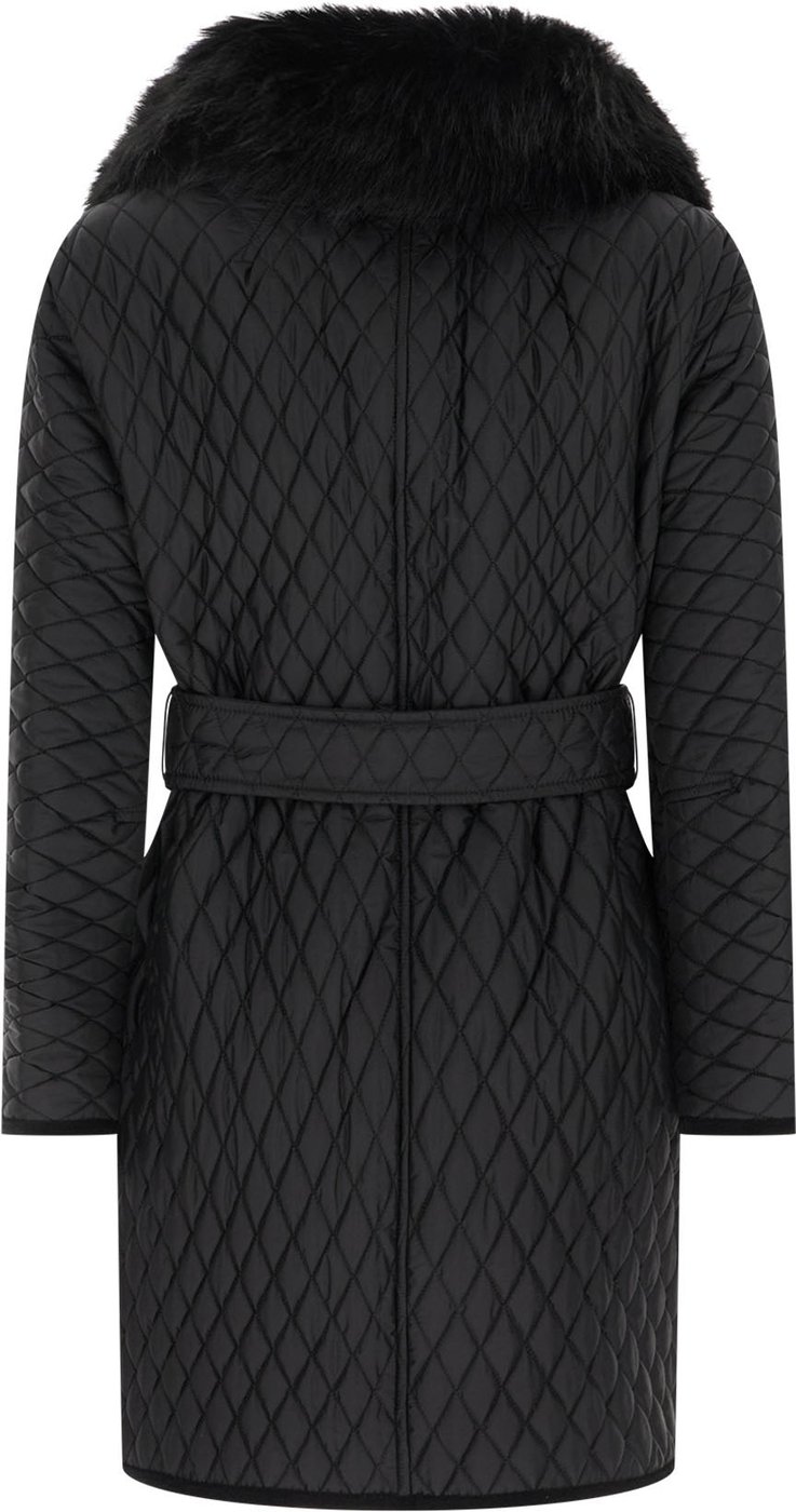Burberry Black nylon Floriston padded jacket