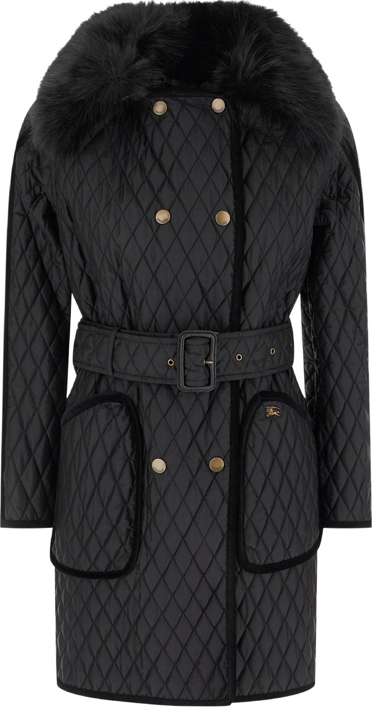 Burberry Black nylon Floriston padded jacket