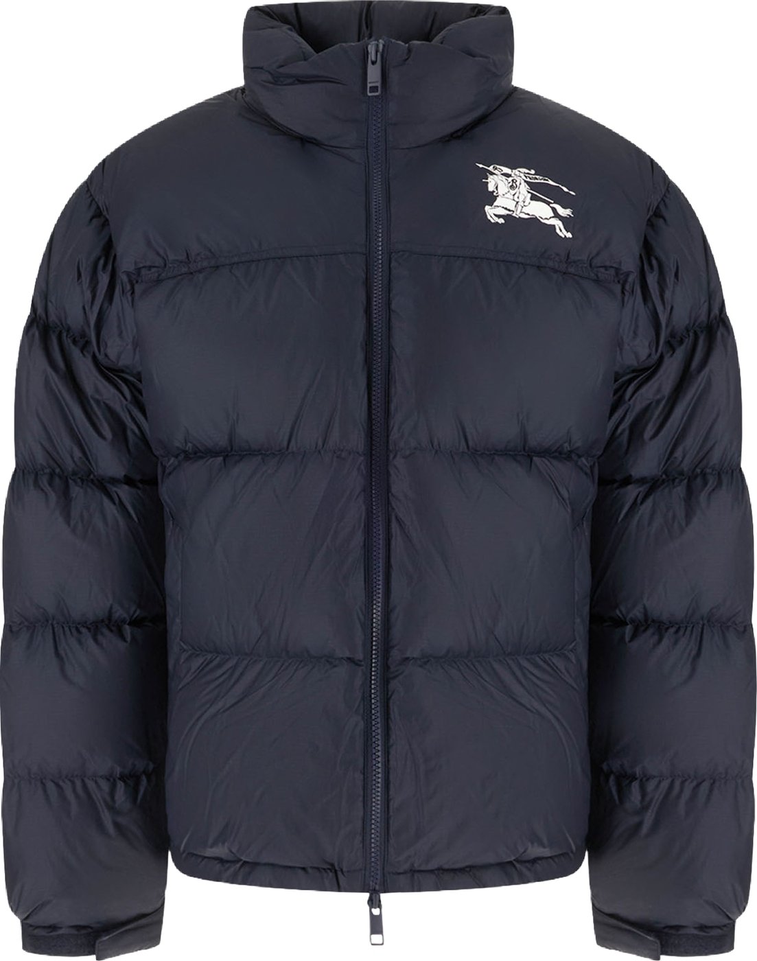 Burberry Navy blue nylon down jacket