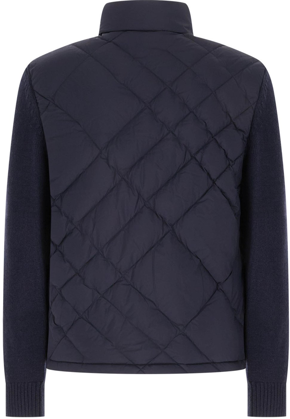 Burberry Navy blue nylon down jacket