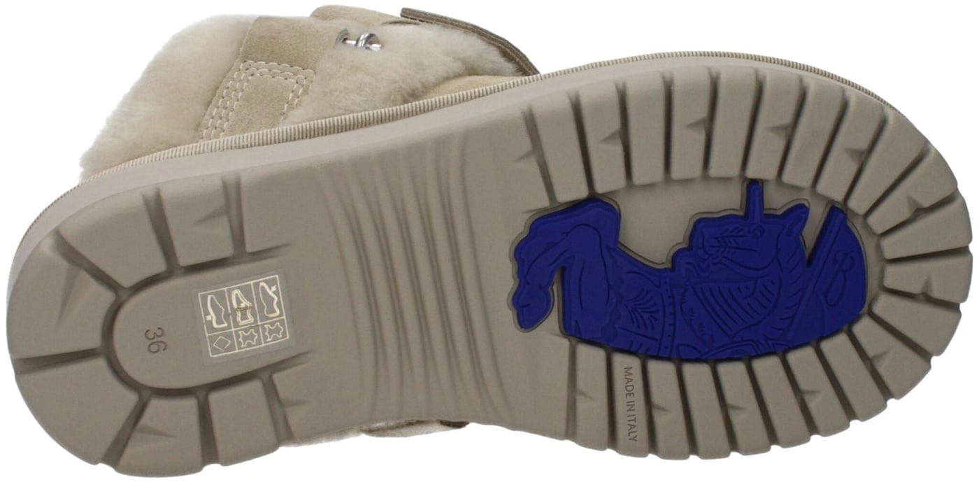 Burberry Green Leather Slippers