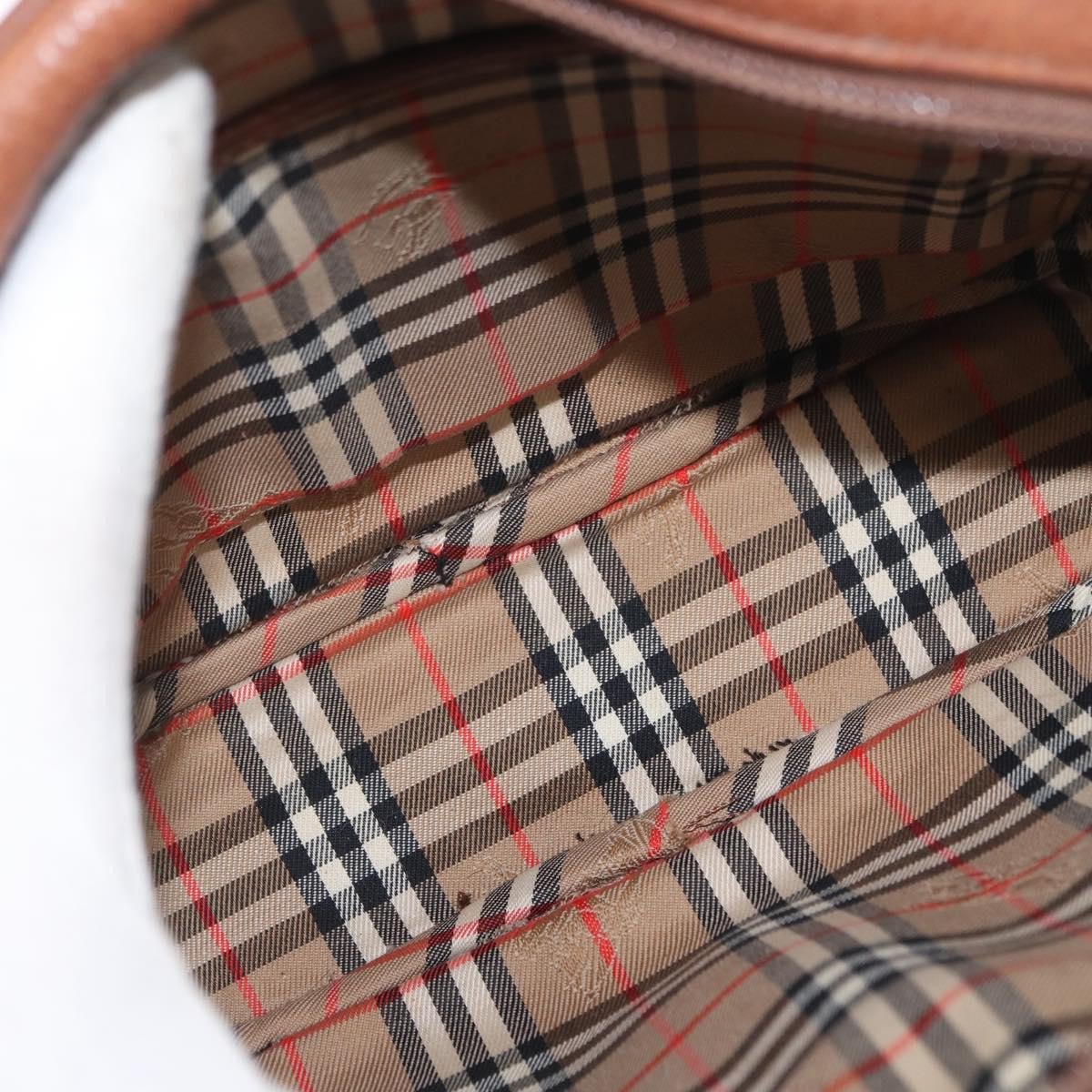 Burberry Vintage Vintage Check Coated Canvas Small