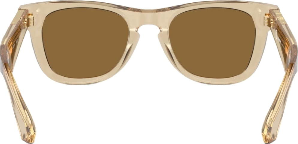 Burberry Eyewear transparent-design square-frame beige sunglasses