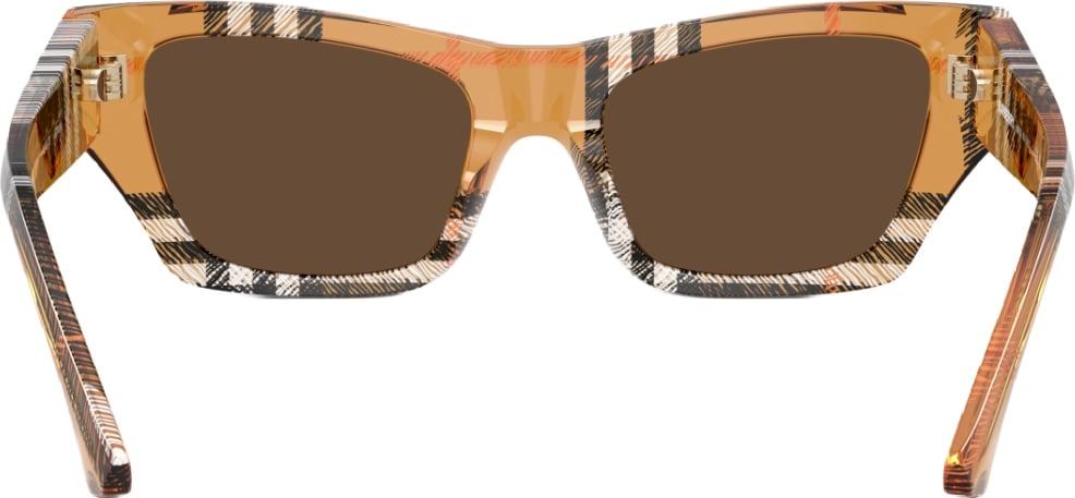 Burberry Acetate Square Cat Eye Sunglasses