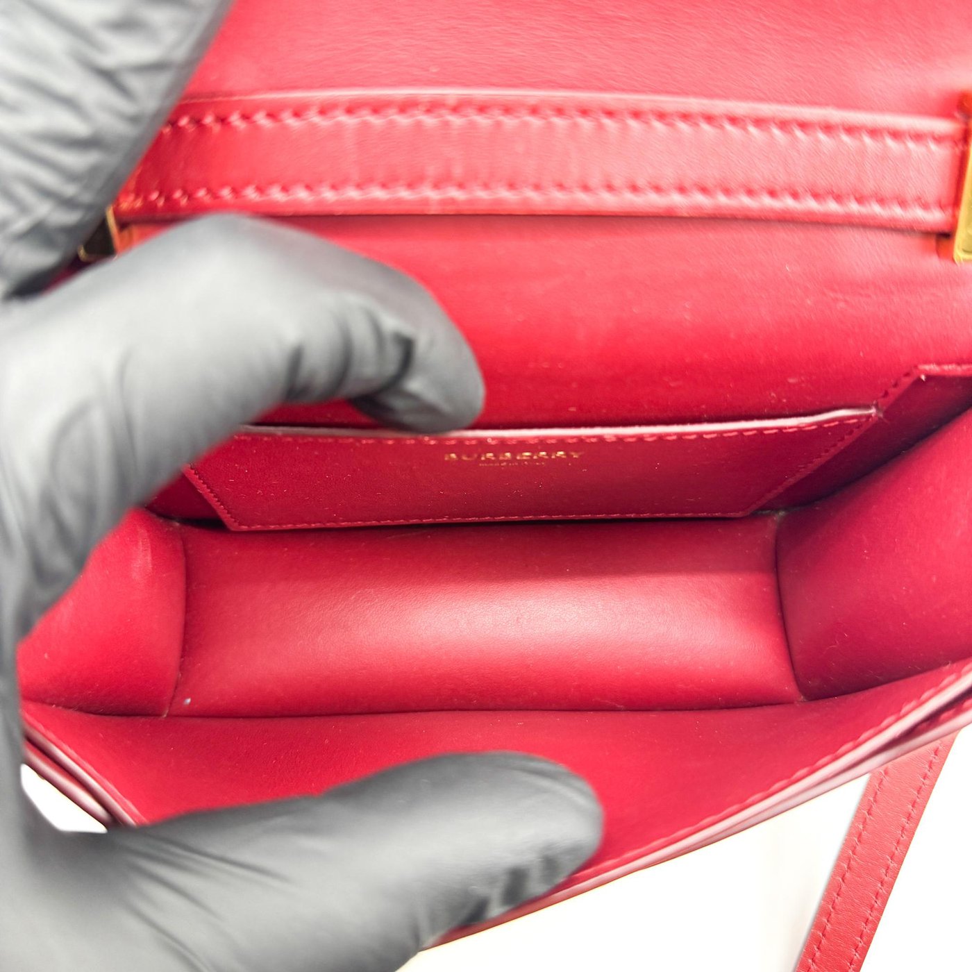 Burberry TB Flap Leather Mini