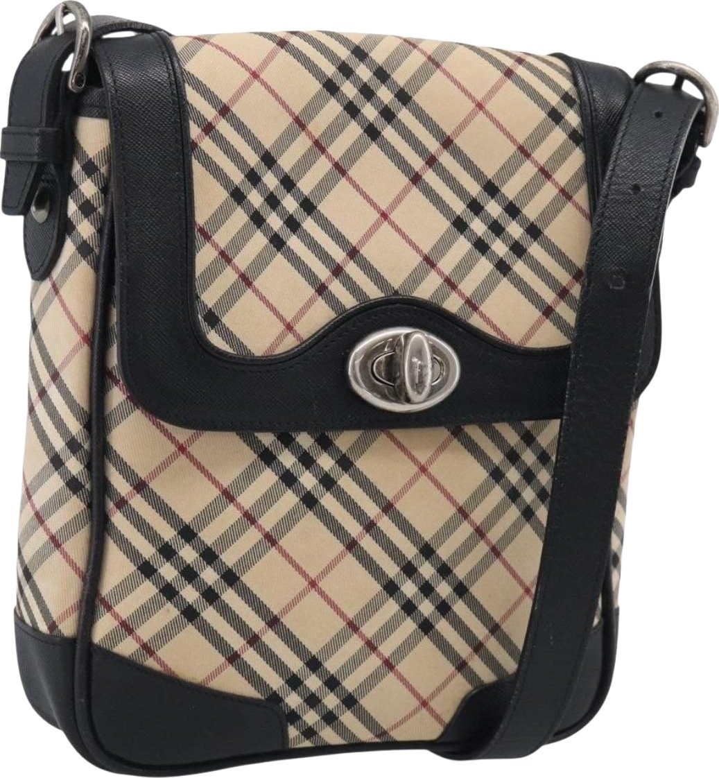 Burberry Nova Check Shoulder Bag Canvas