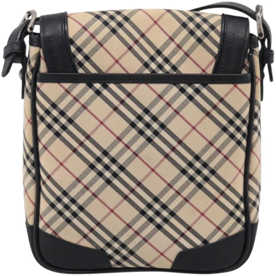 Burberry Nova Check Shoulder Bag Canvas