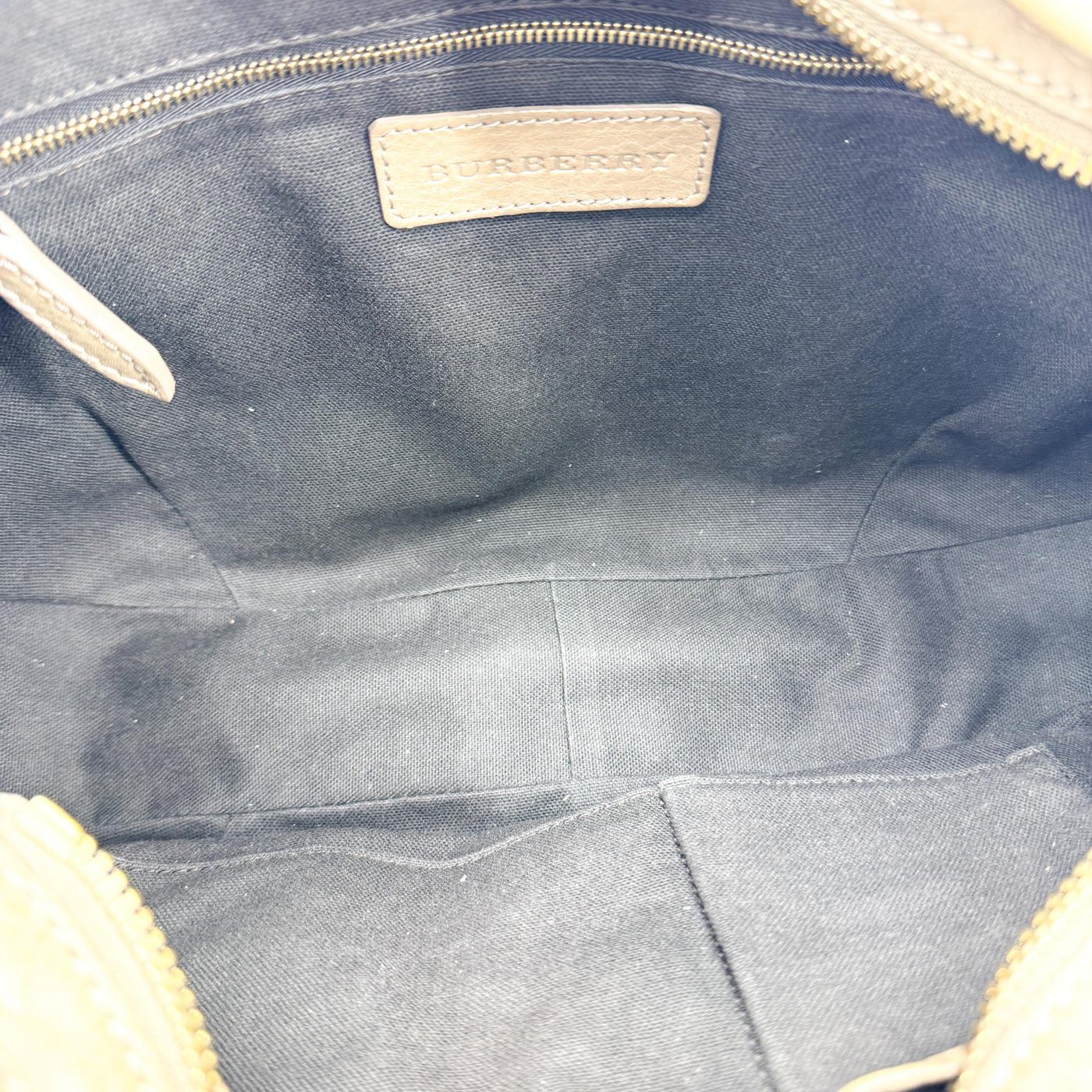 Burberry Ashwood Convertible Hobo House Check Canvas Medium