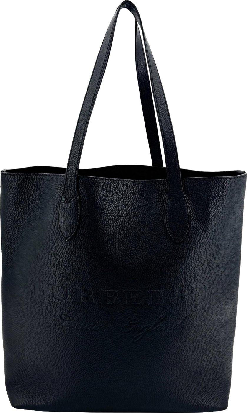 Burberry Remington Embossed Leather Large