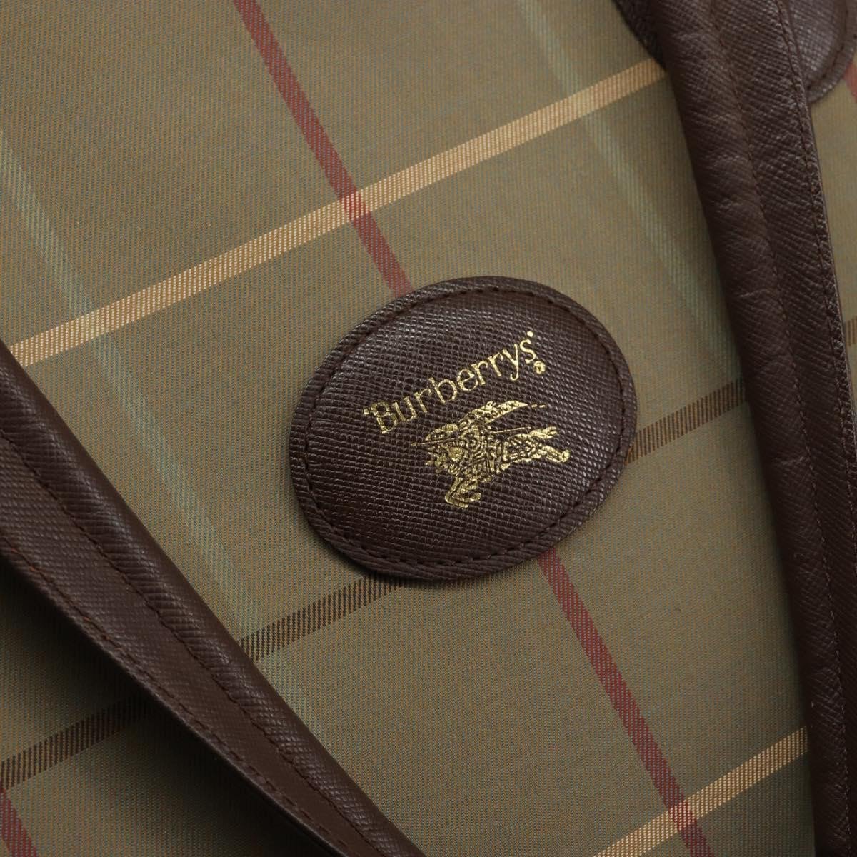 Burberry Nova Check Tote canvas check pattern Small
