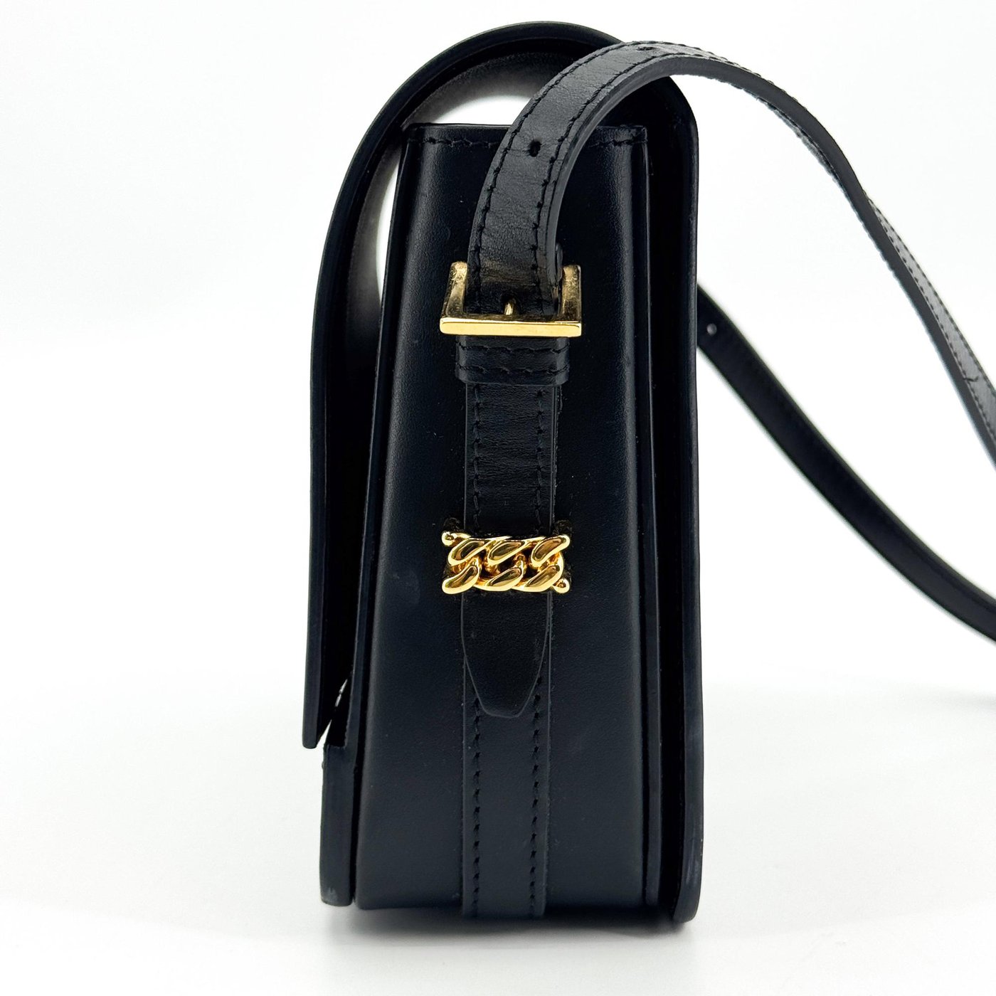 Burberry Grace Flap Horseferry Printed Leather Small