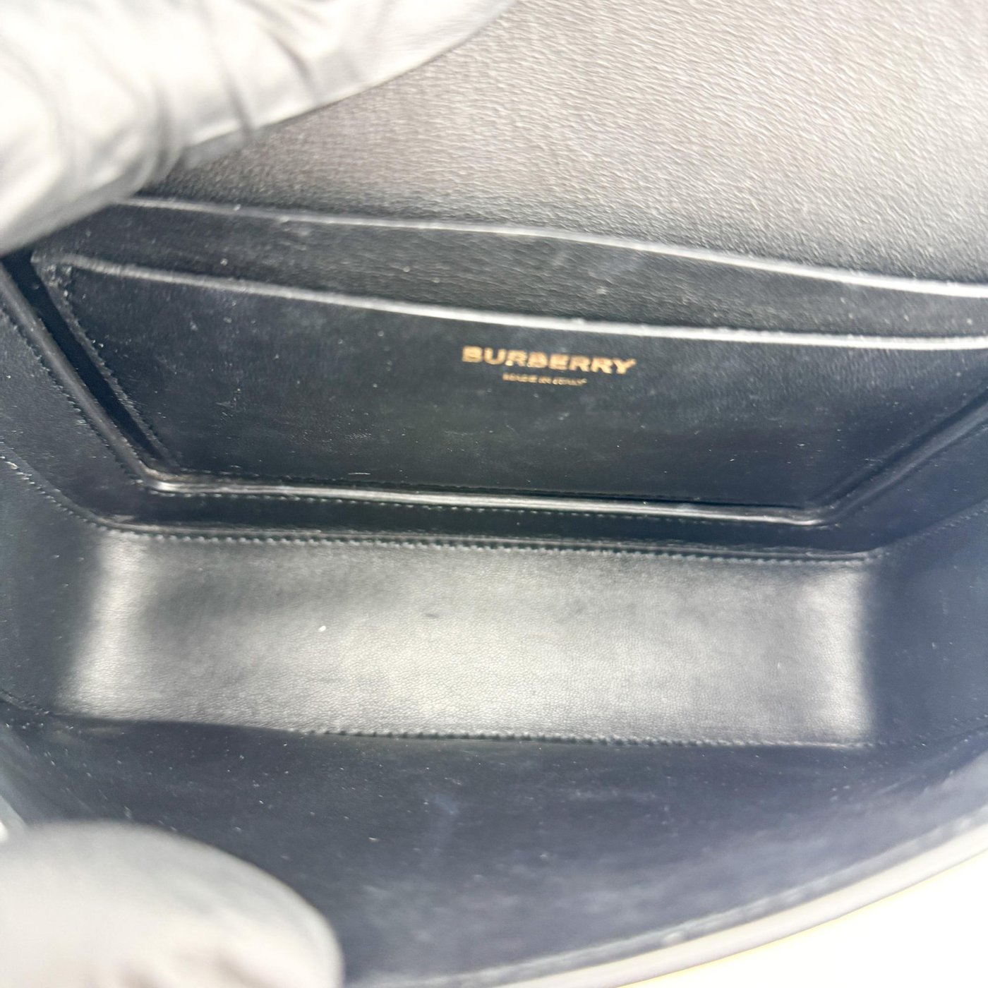 Burberry Grace Flap Horseferry Printed Leather Small
