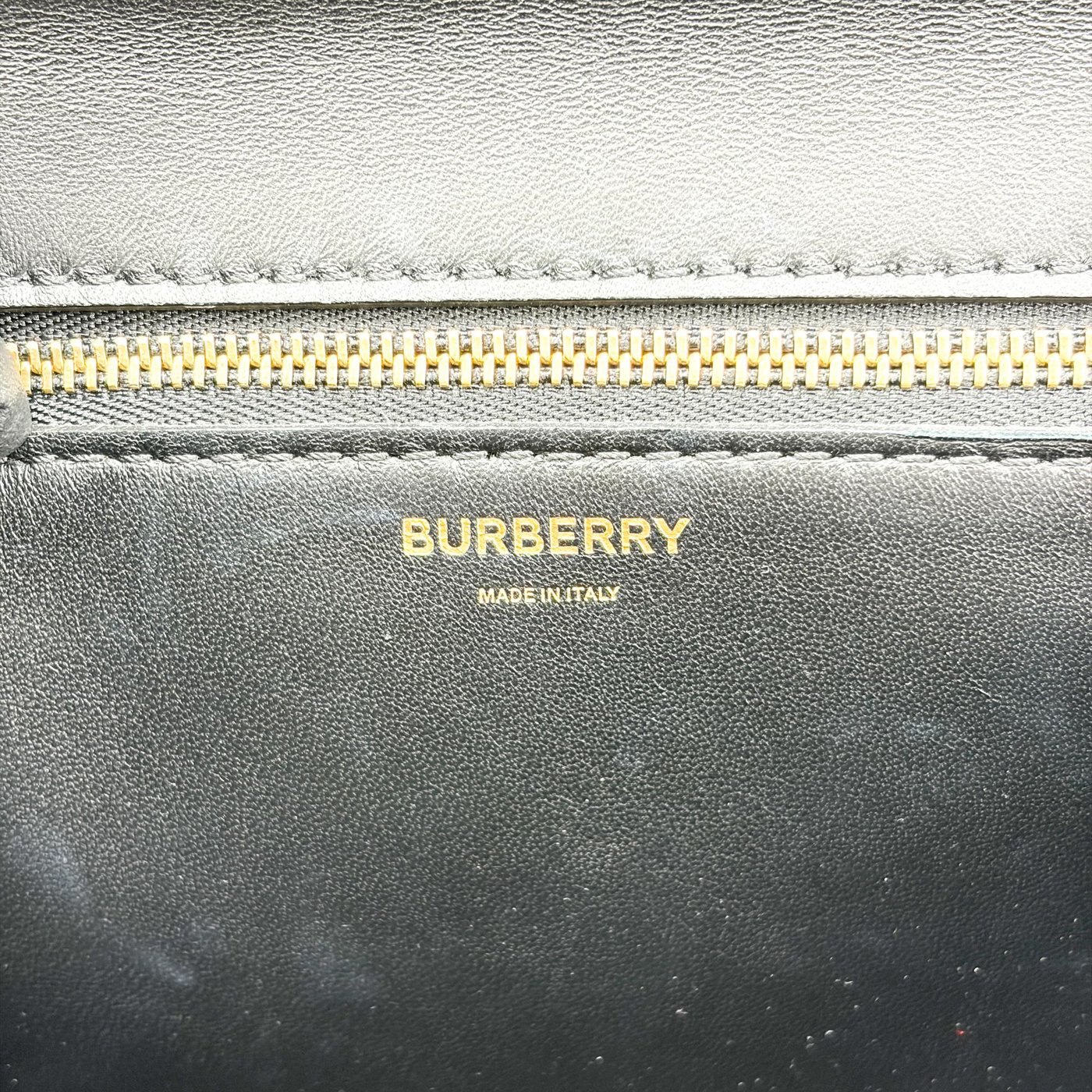 Burberry TB Shoulder Bag Leather Small
