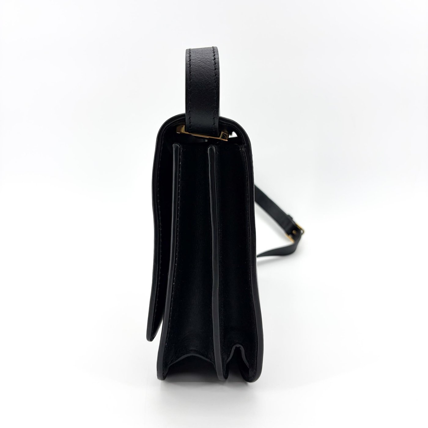 Burberry TB Shoulder Bag Leather Small